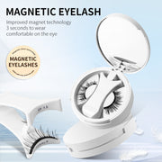 Magnetic False Eyelashes Integrated Storage Box Glue-free Magnet False Eyelashes Natural Makeup Tools With Applicater A T FASHION STORE