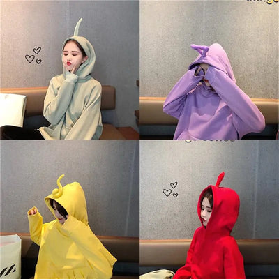 Teletubbie Hoodies A T FASHION STORE