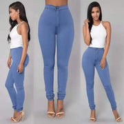 Women's High-Waist Skinny Jeans A T FASHION STORE