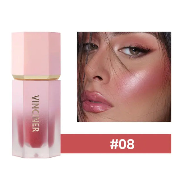 Liquid Blush Moisturizing Lip Gloss A T FASHION STORE