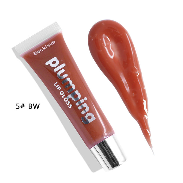 Wet Cherry Gloss Plumping Lip gloss Lip Plumper Makeup Big Lip Gloss Moisturizer Plump Volume Shiny Vitamin E Mineral Oil A T FASHION STORE