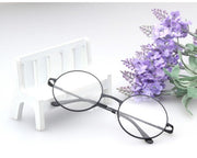 Retro RoundLight Metal Spectacles Frame AT home decorations