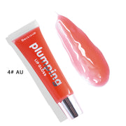 Wet Cherry Gloss Plumping Lip gloss Lip Plumper Makeup Big Lip Gloss Moisturizer Plump Volume Shiny Vitamin E Mineral Oil A T FASHION STORE