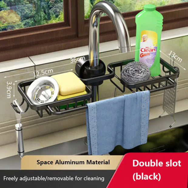 Kitchen Storage Faucet Rack A T FASHION STORE