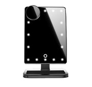 Touch Screen Makeup Mirror With 20 LED Light Bluetooth Music Speaker 10X Magnifying Mirrors Lights A T FASHION STORE