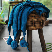 Knitted Blanket Bed end Nordic Blanket Woolen Sofa Blanket AT home decorations