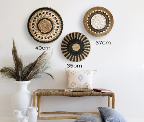 Moroccan Bohemian Wall Decor Hanging Plate AT home decorations