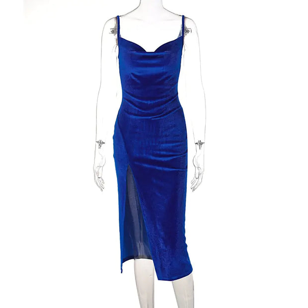 Sleeveless Evening Gown: Elegant Chic A T FASHION STORE