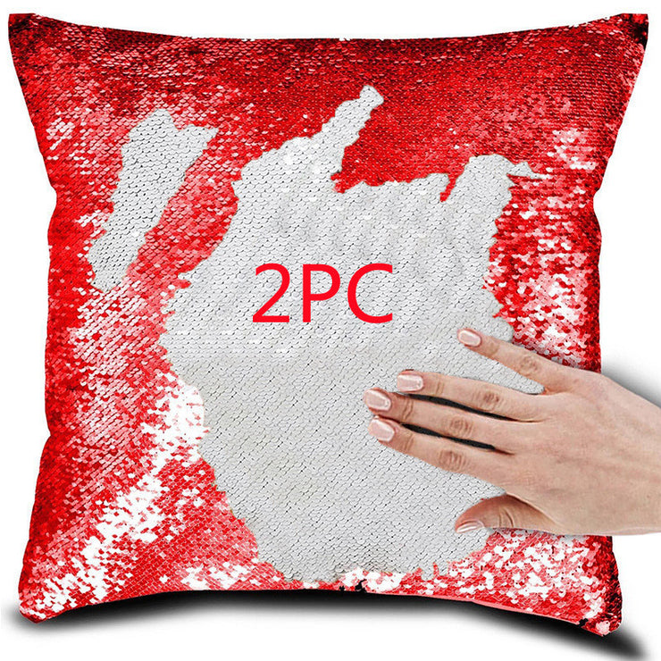 Magical Color Changing Pillow Case Decor Pillows Cover AT home decorations