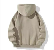 Autumn And Winter Men's Zipper Hoodie Loose Sports Sweater A T FASHION STORE