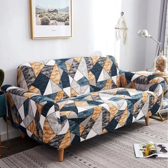 Elastic sofa cover AT home decorations