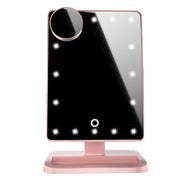 Touch Screen Makeup Mirror With 20 LED Light Bluetooth Music Speaker 10X Magnifying Mirrors Lights A T FASHION STORE