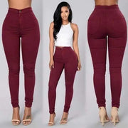 Women's High-Waist Skinny Jeans A T FASHION STORE