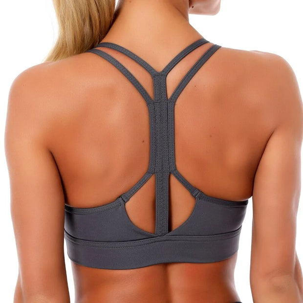 Sports Breathable Fitness Shockproof Bra A T FASHION STORE