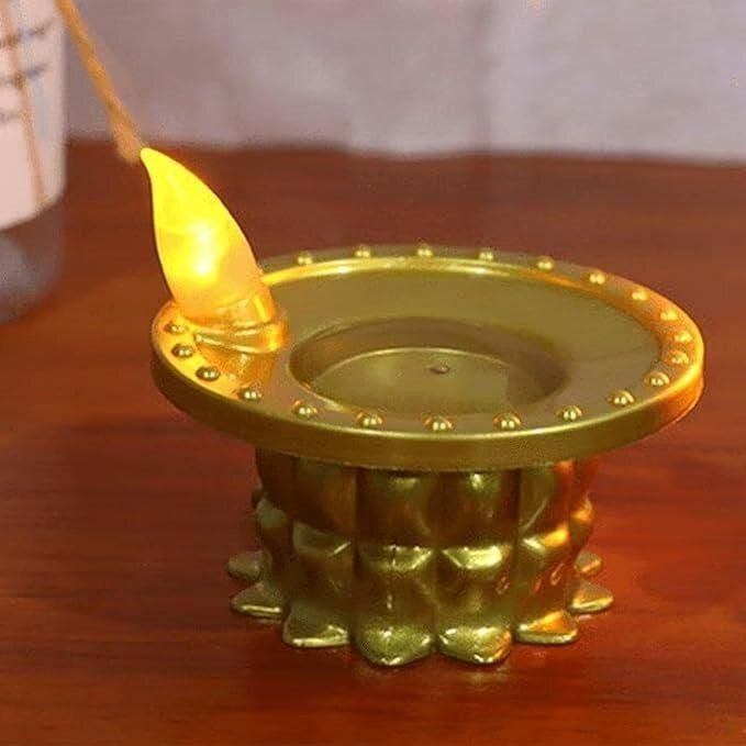 Water Pouring  Diya Led Light 6c4e29