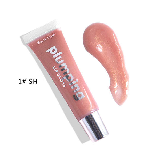 Wet Cherry Gloss Plumping Lip gloss Lip Plumper Makeup Big Lip Gloss Moisturizer Plump Volume Shiny Vitamin E Mineral Oil A T FASHION STORE