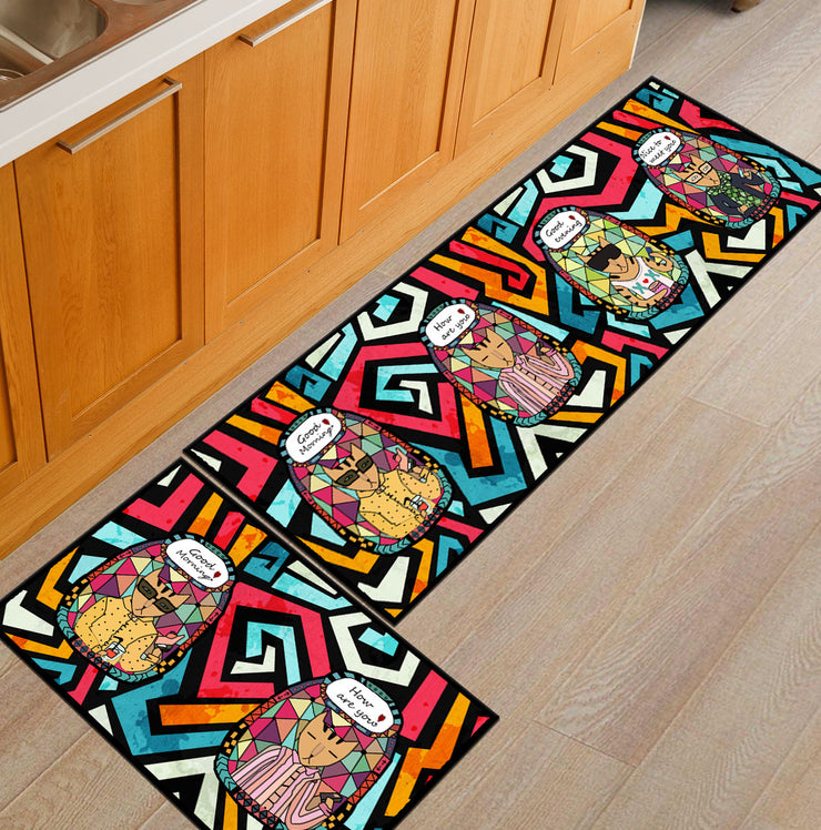 Decorative Fiber Carpet AT home decorations