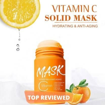 Purifying Orange Vitamin C Clay Face Mask Stick 6c4e29