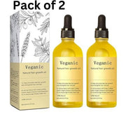 Vegan Natural Hair Growth Oil (Pack of 2) 6c4e29