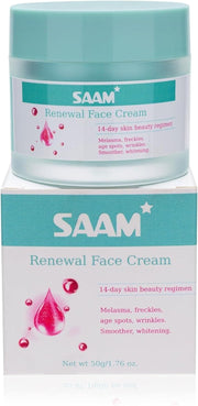 Saam renewal face cream, remove wrinkles, melasma, freckles, skin aging, dark skin 6c4e29