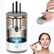 Make Up Brush Cleaner,Electric Brush Cleaner, USB Rechargeable Automatic Deep Cosmetic Cleaning Device 6c4e29