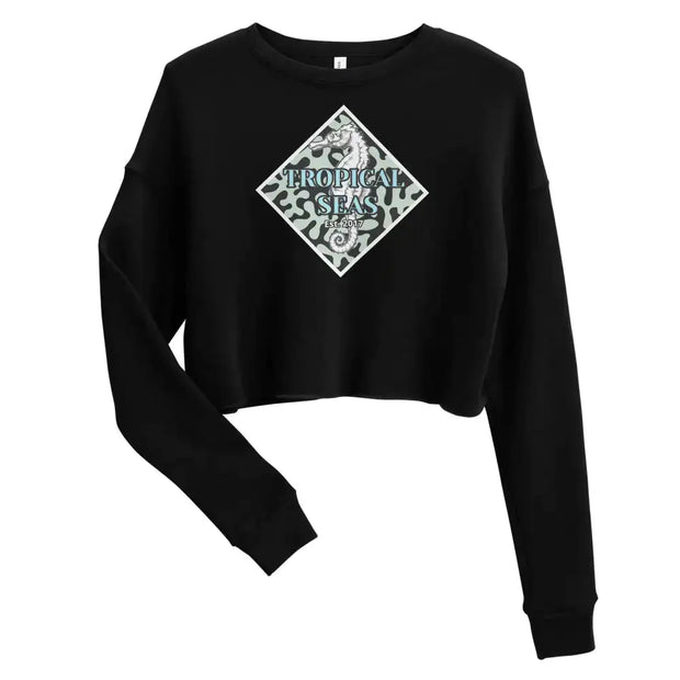 Women's Seahorse Crop-Top Sweatshirt A T FASHION STORE