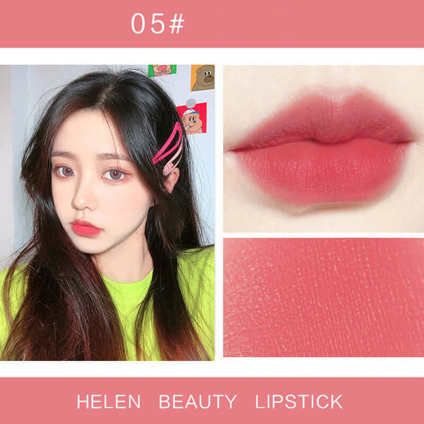 Small Tube Moisturizing Lipstick Makeup Cosmetics Lipstick A T FASHION STORE