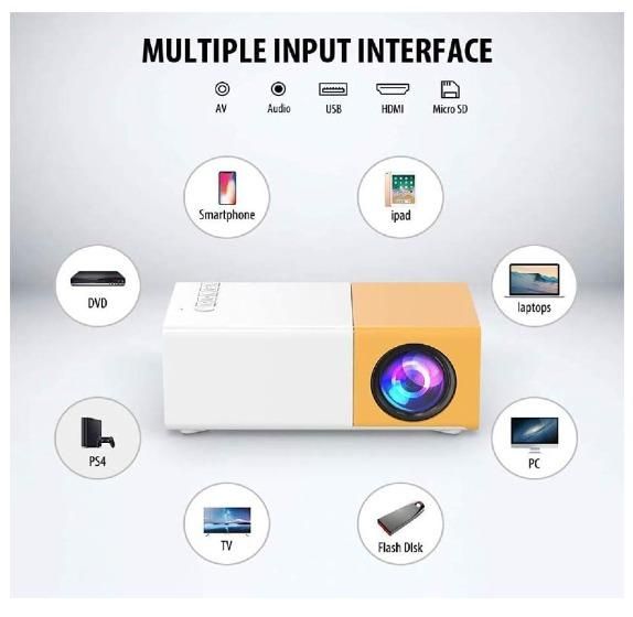 Portable Mini Projector 6c4e29