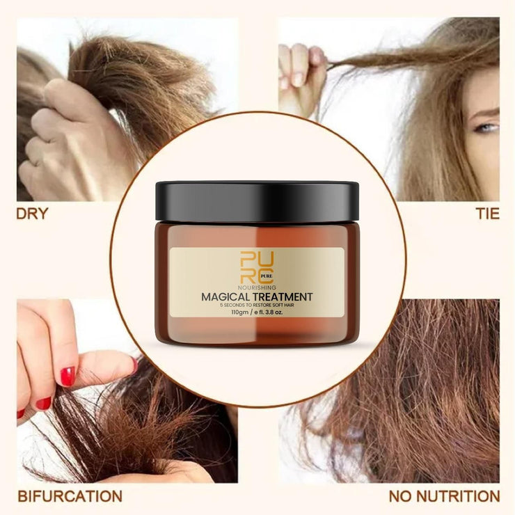 PURE MAGICAL TREATMENT 5 Second to Restore Soft Hair 110gm Pack of 1 6c4e29