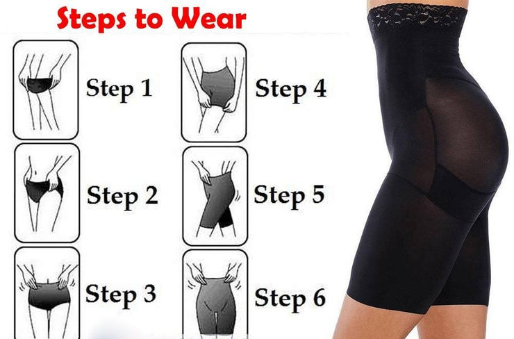 4-in-1 Shaper - Quick Slim Shape Wear Tummy, Thighs, Hips - Efffective Seamless Tummy Tucker Shapewear Body Shaper 6c4e29