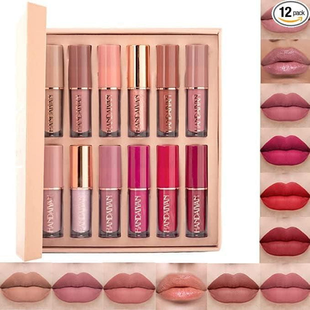 Velvet Matte Liquid Lipstick Set 12Pcs 6c4e29