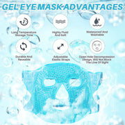 Cool Gel Full Face Mask Summer Ice Cooling Sleeping Mask 6c4e29