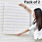 Self-Adhesive Waterproof Stick Ceiling Wallpaper (Pack of 2) 6c4e29