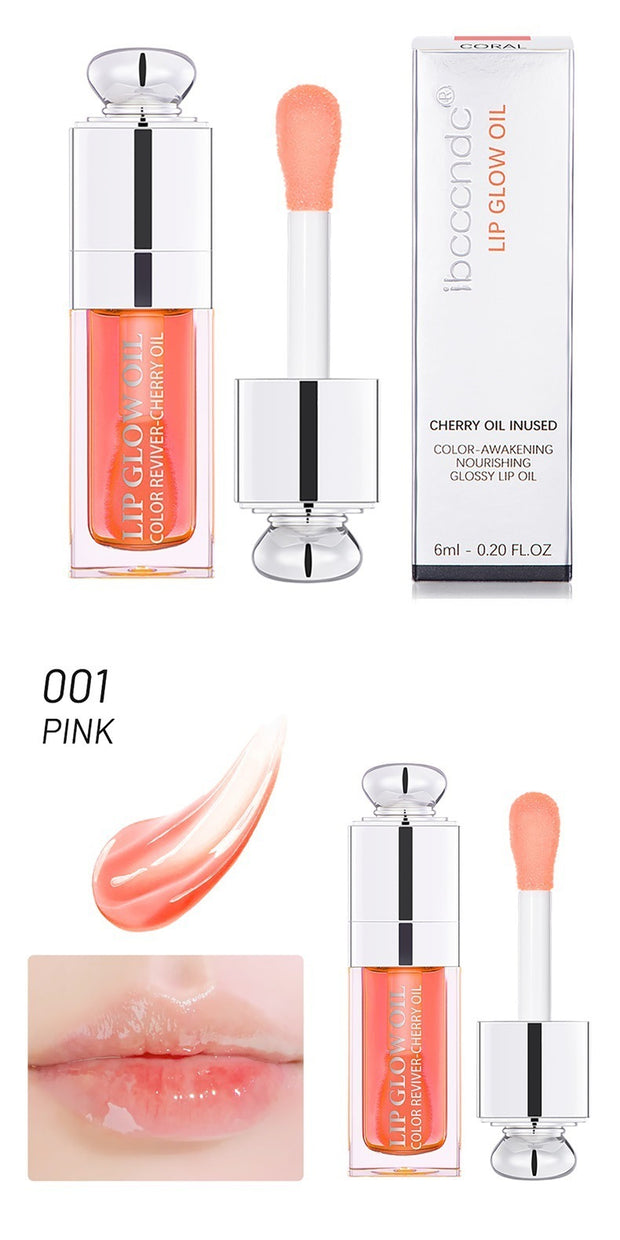 Ibcccndc Lip Gloss Lipstick Moisturizing And Nourishing Lip Lacquer Transparent Toot Lip Gloss A T FASHION STORE