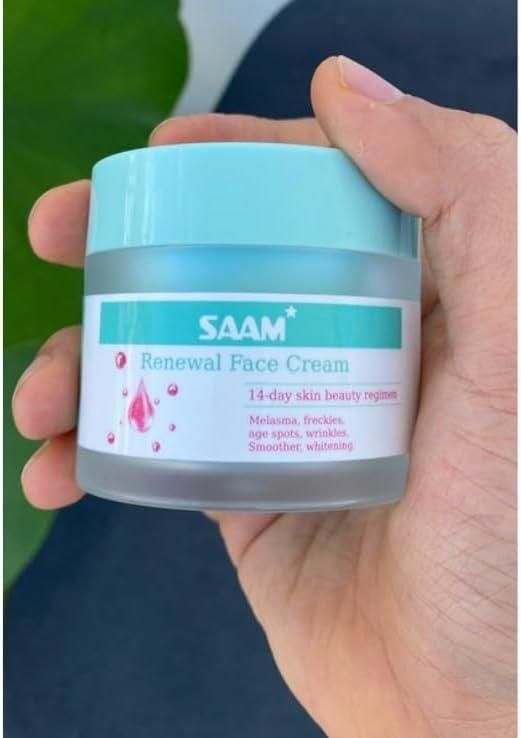 Saam renewal face cream, remove wrinkles, melasma, freckles, skin aging, dark skin 6c4e29