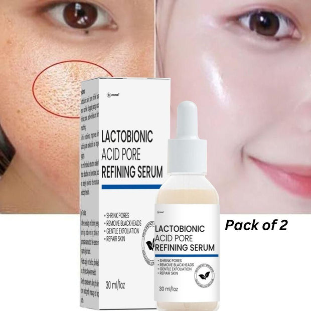 Lactobionic Acid Pore Refining Serum 30ML (Pack of 2) 6c4e29