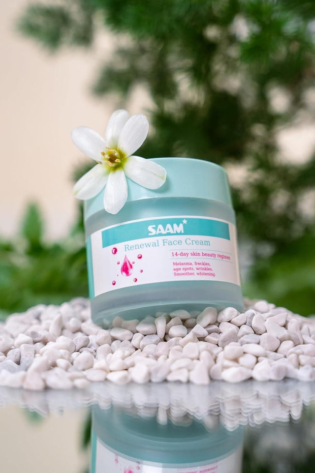 Saam renewal face cream, remove wrinkles, melasma, freckles, skin aging, dark skin 6c4e29