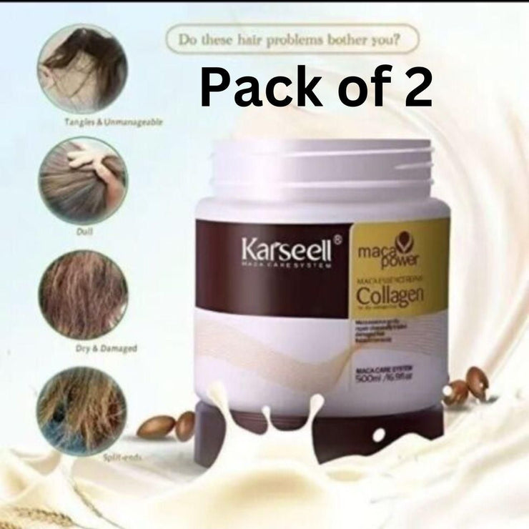 Karseell Maca Power Collagen Hair Mask 100ml (Pack of 2) 6c4e29