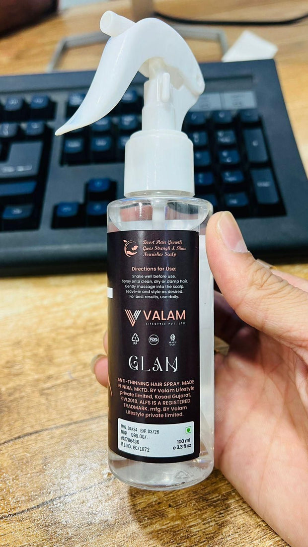 Glam Anti-Thinning Hair Spray - Volumizing Day Spray 100ml 6c4e29