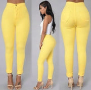 Women's High-Waist Skinny Jeans A T FASHION STORE