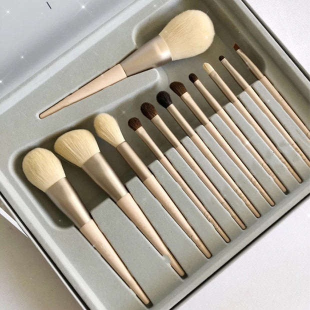 Set Of 12 Makeup Brushes A T FASHION STORE