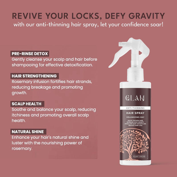 Glam Anti-Thinning Hair Spray - Volumizing Day Spray 100ml 6c4e29