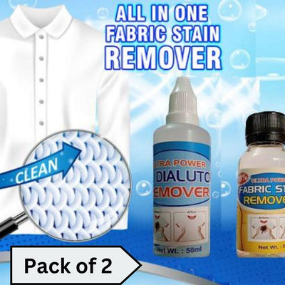 All in One Fabric Stain Remover 50 ML (Pack of 4 Bottle 50ml Each) 6c4e29