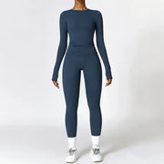 Women's 2 Piece Tight Quick-Drying Fitness Suit A T FASHION STORE