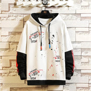 Patchwork Hoodie A T FASHION STORE