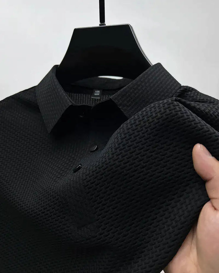 Breathable Polo Shirt A T FASHION STORE