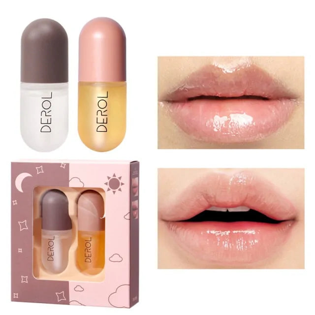 Day Night Instant Volume Lip Plumper Oil A T FASHION STORE