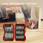 37 Piece Impact Screwdriver Bit Set Nut Driver Torx Phillips Tool Magnetic Drill A T FASHION STORE