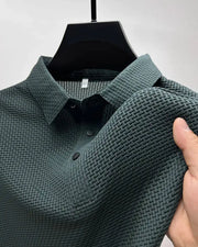 Breathable Polo Shirt A T FASHION STORE