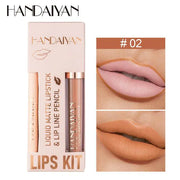 Matte Lipstick and Lip Liner A T FASHION STORE